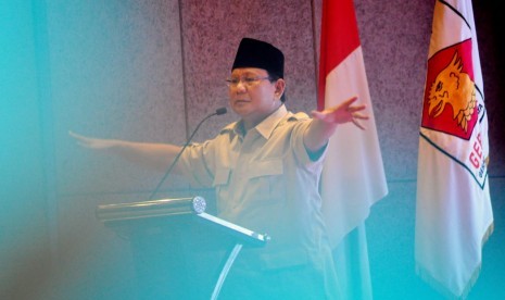 Ketua Umum (Ketum) Partai Gerindra Prabowo Subianto