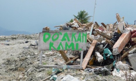 Petobo, hardest-hit area by tsunami in Palu, Central Sulawesi.