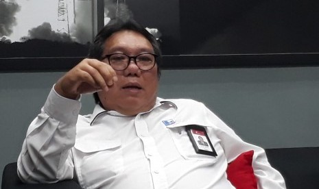 Direktur Utama PT Indra Karya (Persero) Milfan Rantawi di Ruang Media Kementerian Badan Usaha Milik Negara (BUMN), Kamis (22/11) menjelaskan mengenai bisnis lain yang tengah dijelaskan selain bergerak di bidang konsultan.