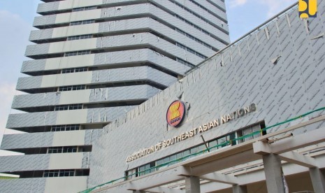 Gedung baru Sekretariat ASEAN di Jakarta Selatan