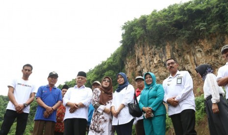 Wakil Bupati Malang, M. Sanusi mengunjungi Lembah Kera, Pagak, Kabupaten  Malang.