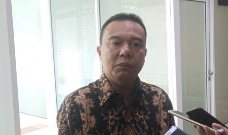 Anggota Komisi III DPR RI Fraksi Gerindra Sufmi Dasco Ahmad di DPR RI, Jakarta, Rabu (23/1).