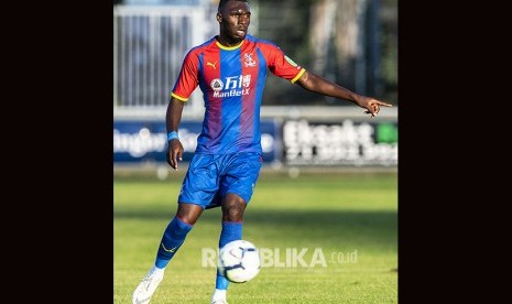 Pemain Crystal Palace Christian Benteke.