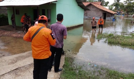 Banjir yang melanda Karawang, Jawa Barat (ilustrasi)