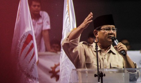 Capres nomor urut 02 Prabowo Subianto.