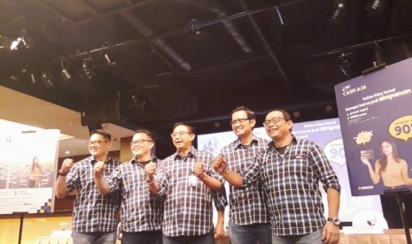 Mandiri Tunas Finance paparkan kinerja 2018 dan target 2019 dalam konferensi pers di Jakarta Pusat, Senin (11/2). 