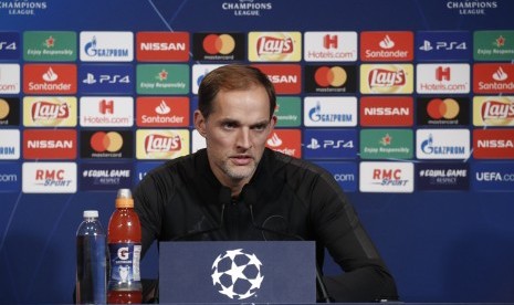 Pelatih PSG Thomas Tuchel.