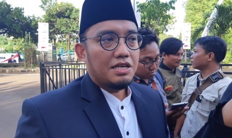 Koordinator Juru Bicara Badan Pemenangan Nasional (BPN) Prabowo-Sandiaga, Dahnil Anzhar Simanjuntak. 