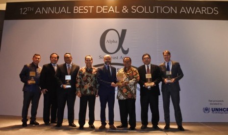 Penghargaan BRI Syariah: BRI Syariah menerima penghargaan Best Mid-Cap Equity Deal Award in Southeast Asia dari Majalah Alpha Southeast Asia.