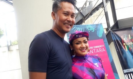 Nirina Zubir dan suami Ernest Fardiyan Syarif