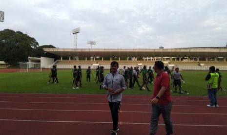 Suasana Stadion Madya, Senayan. (ilustrasi)