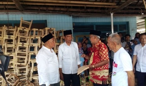 Kampanye akbar Jokowi di Cirebon, Jumat (5/4).