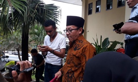 Walikota Malang, Sutiaji diperiksa Komisi Pemberantasan Korupsi (KPK) selama kurang lebih tiga jam di Mapolresta Malang, Selasa (9/4).