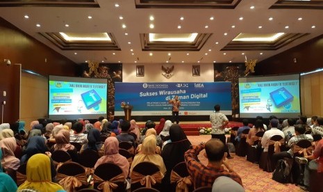 Bank Indonesia Kantor Perwakilan Solo menyelenggarakan workshop bertema 'Sukses Wirausaha di Zaman Digital' yang diikuti 350 pelaku UMKM di Eks Karesidenan Surakarta, Selasa (23/4). 