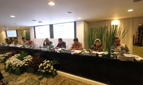 PT Bank Negara Indonesia, Tbk. (BNI) melaporkan kinerja kuartal I 2019 pada Rabu (24/4), di Grha BNI, Jakarta. 