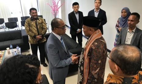 Mendikbud Muhadjir Effendy meresmikan PBI di Timor Leste,  Kamis (25/4). 