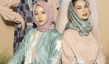 Koleksi terbaru Ria Miranda x COTTONINK untuk Hari Raya. 