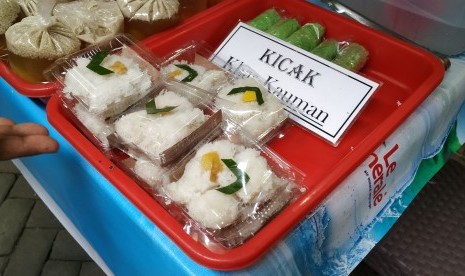 Kicak, makanan tradisional khas Yogyakarta yang dijual di  Pasar Sore Ramadhan Kampung Kauman, Yogyakarta. Makanan ini hanya bisa  ditemukan saat bulan Ramadhan saja.