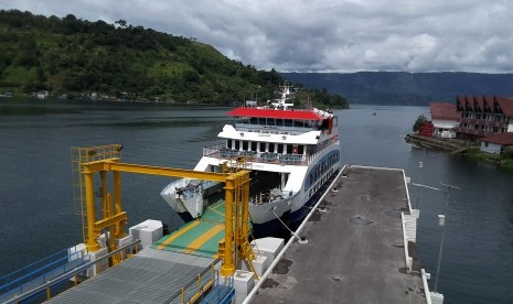 Dermaga di Kabupaten Toba Samosir