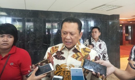 Ketua DPR RI Bambang Soesatyo di Kompleks Parlemen RI, Jakarta, Kamis (27/6).