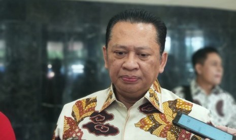 Ketua DPR RI Bambang Soesatyo di Kompleks Parlemen RI, Jakarta, Kamis (27/6).