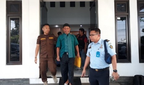 Napi teroris Sumarno (47) yang ditahan di Lapas Sukabumi mendapatkan pembebasan bersyarat Kamis (27/6).