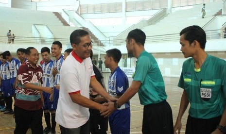 Badan Pembina Olahraga Mahasiswa Indonesia (BAPOMI) Jawa Timur memberi  mandat Universitas Muhammadiyah Malang (UMM) sebagai panitia penyelenggara  Pekan Olahraga Mahasiswa (POMDA) Futsal. 