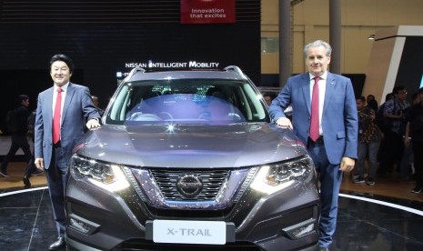 Nissan melakukan peluncuran Nex X-Trail dalam perhelatan GAIKINDO  Indonesia International Auto Show (GIIAS) di ICE BSD, Tangerang Banten.