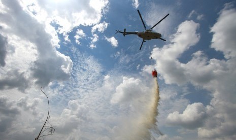 Helikopter milik Badan Nasional Penanggulangan Bencana (BNPB). Ilustrasi