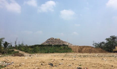 Tempat  Pembuangan Akhir (TPA) Cipeucang, Serpong, Kota Tangerang Selatan.