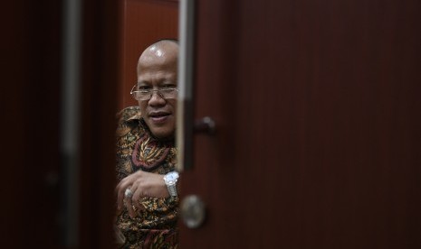 Kantor anggota Badan Pemeriksa Keuangan (BPK) RI, Pius Lustrilanang digeledah penyidik KPK, Selasa (15/11/2023).