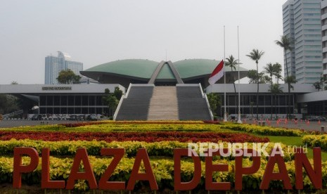 Halaman komplek DPR RI, Senayan, Jakarta