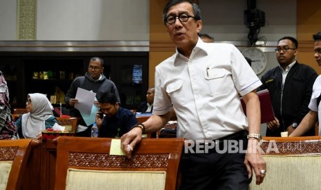 Menteri Hukum dan HAM Yasonna Laoly 