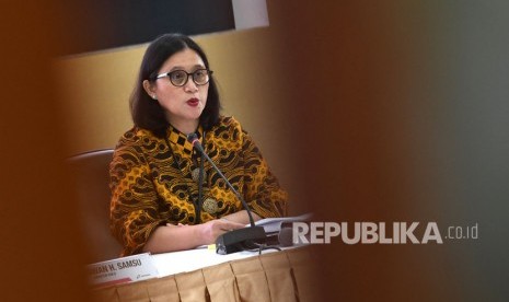 Direktur Utama Pertamina Hulu Energi (PHE) Meidawati menyampaikan keterangan pers di Jakarta, Jumat (20/9/2019). 