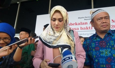 Anggota DPR RI terpilih 2019-2024 Mulan Jameela.