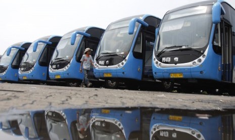 Transjakarta Siapkan 183 Armada di Malam Tahun Baru.