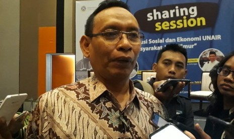 Rektor Universitas Airlangga (Unair) Surabaya, Mohammad Nasih. Vaksin Merah Putih Unair diyakini dapat mulai diuji klinis pada September mendatang.