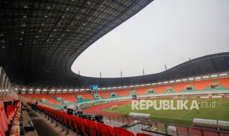 Stadion Pakansari di Cibinong, Kabupaten Bogor, Jawa Barat