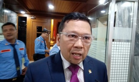 Ketua Komisi II DPR RI Ahmad Doli Kurnia di Gedung Nusantara, Kompleks Parlemen, Jakarta, Kamis (31/10).