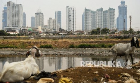 Pemandangan Jakarta, ilustrasi. Wakil Ketua Bamus DPRD DKI Jakarta Khoirudin mengatakan, rancangan APBD DKI Jakarta tahun anggaran 2023 akan dibawa ke dalam rapat paripurna untuk disahkan pada Selasa (29/11/2022).