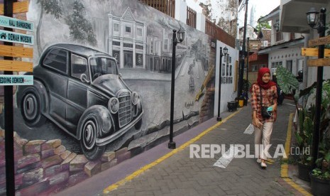 Malang Heritage diharapkan bisa menyerupai kawasan Malioboro, Yogyakarta (Foto: Kampung Wisata Heritage, Kayutangan, Malang, Jawa Timur)