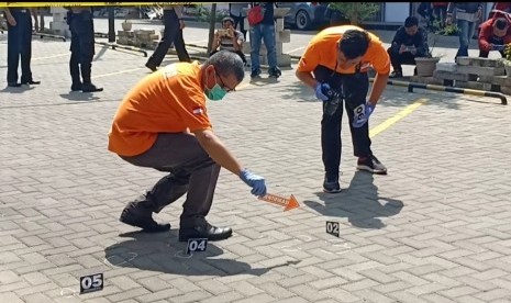 Polres Majalengka selidiki kasus  penembakan terhadap  seorang pengusaha, yang diduga dilakukan oknum ASN Pemkab Majalengka, Selasa (12/11).