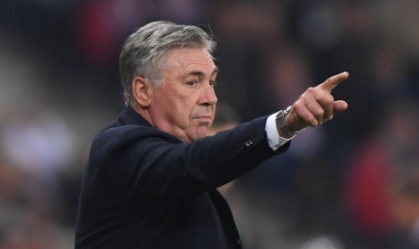 Pelatih Napoli Carlo Ancelotti