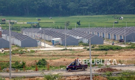 Suasana rumah subsidi di Bogor, Jawa Barat, Rabu (27/11/2019).