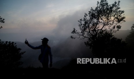 Tingkat kunjungan wisatawan ke objek wisata Cianjur masih tergolong sepi (Foto: ilustrasi wisatawan)