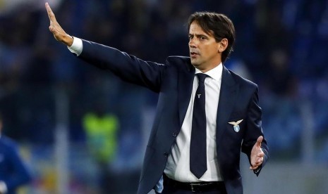 Pelatih Lazio Simone Inzaghi.