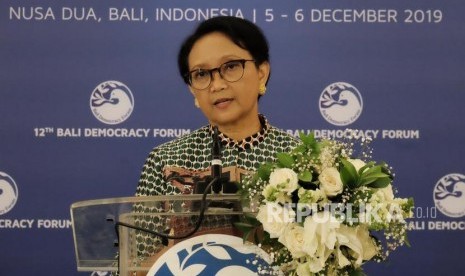 Menteri Luar Negeri Retno Marsudi menyebut 2020 momentum penguatan kemitraan RI-China. Ilustrasi.