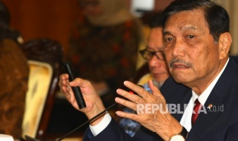 Menteri Koordinator Bidang Kemaritiman dan Investasi Luhut B Pandjaitan