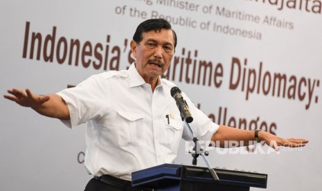 Menteri Koordinator Bidang Kemaritiman dan Investasi Luhut B Pandjaitan