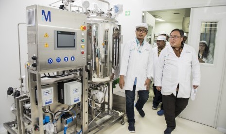 Eijkman bersama Bio Farma saat ini masih terus intensif mengupayakan pembuatan vaksin virus corona (Foto: Laboratorium vaksin dan serum Bio Farma)